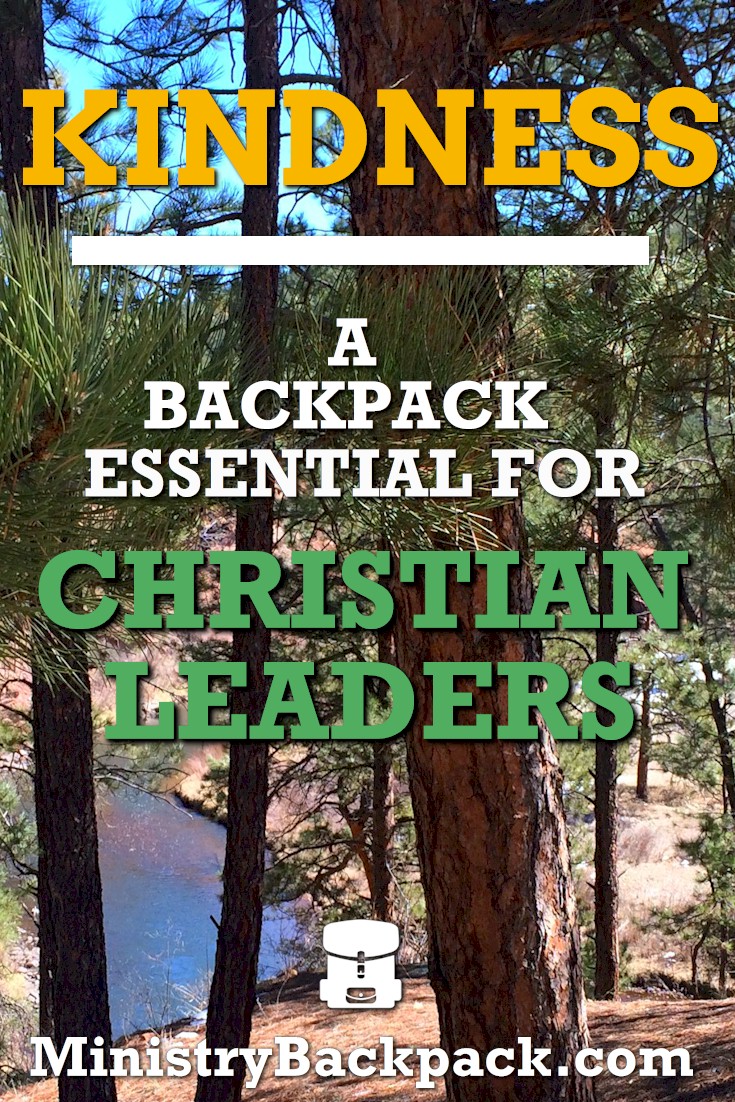 MBP 021: A Backpack Essential For Ministry - Kindness - Ministry Backpack